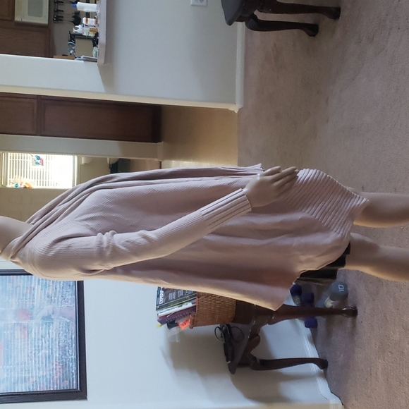 Zara m trapeze style ribbed open front cardigan - Picture 6 of 7